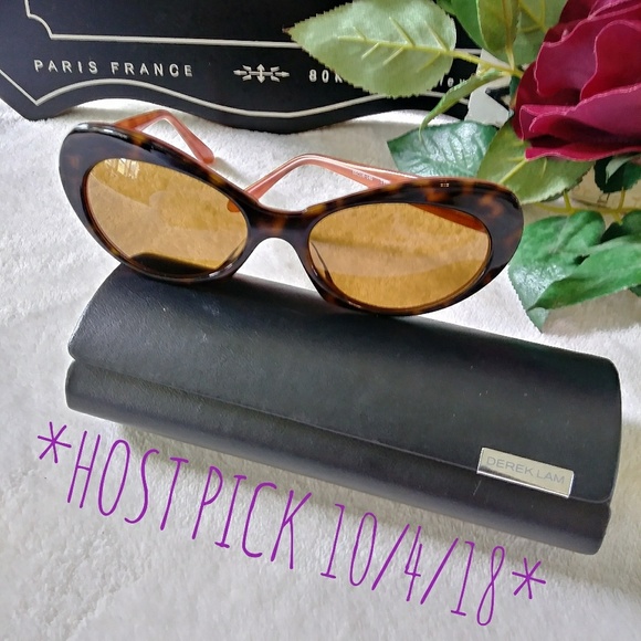 Derek Lam Accessories - SALE! Derek Lam Tortoise Pink Cat Eye Sunglasses